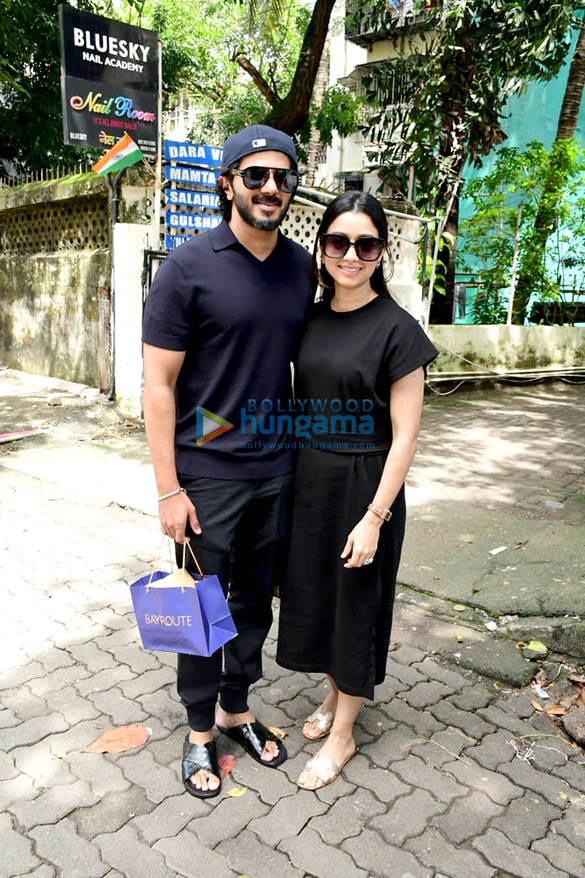 photos dulquer salmaan wife amal snapped in juhu 2