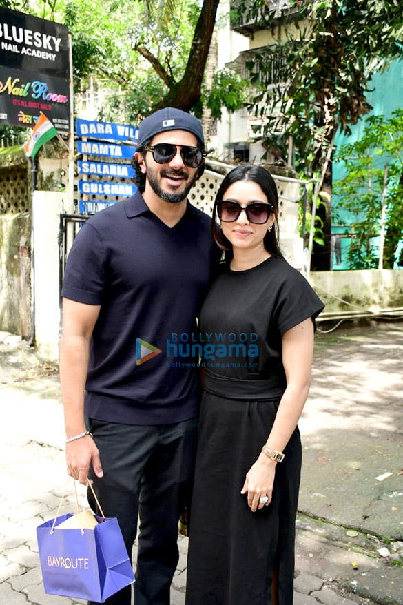 photos dulquer salmaan wife amal snapped in juhu 3