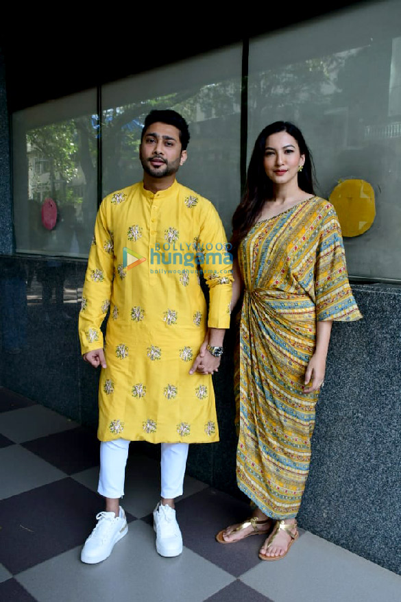 photos gauahar khan and zaid darbar promote their song baarish mein tum in mumbai 3