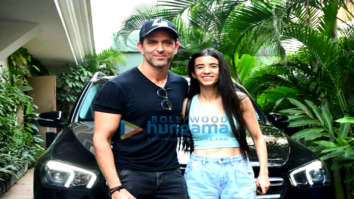 Photos: Hrithik Roshan and Saba Azad snapped in Juhu