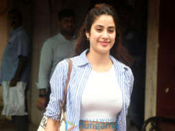 Photos: Janhvi Kapoor spotted outside a pilates studio
