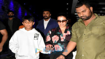 Photos: Kajol snapped with her son in Bandra