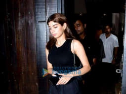 Photos: Khushi Kapoor snapped at Anil Kapoor’s residence in Juhu