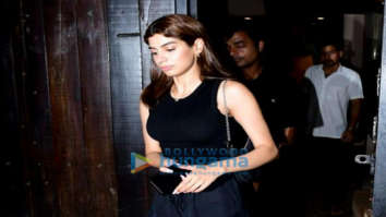 Photos: Khushi Kapoor snapped at Anil Kapoor’s residence in Juhu