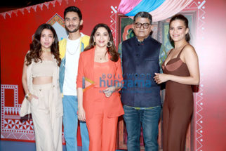 Photos: Madhuri Dixit, Gajraj Rao, Ritwik Bhowmik, Barkha Singh and Srishti Shrivastava spotted promoting Maja Ma at Taj Lands End