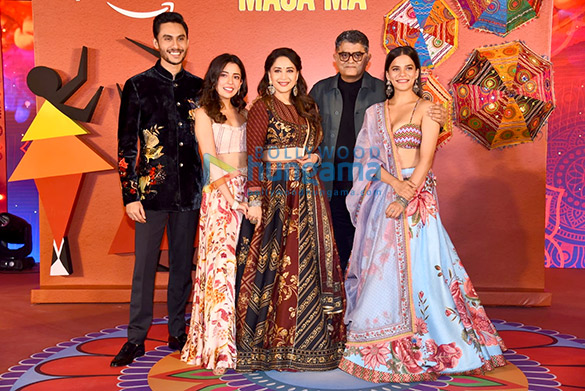 Photos: Madhuri Dixit, Gajraj Rao and others snapped at the trailer launch of Maja Ma Photos: Madhuri Dixit, Gajraj Rao and others snapped at the trailer launch of Maja Ma