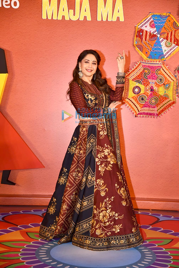 photos madhuri dixit gajraj rao and others snapped at the trailer launch of maja ma 6