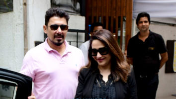 Photos: Madhuri Dixit and Shriram Madhav Nene snapped in Bandra