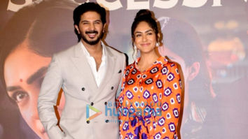 Photos: Mrunal Thakur, Dulquer Salmaan and others snapped at Sita Ramam success press conference at PVR ICON in Andheri