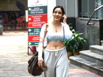Photos: Neha Sharma snapped at the gym