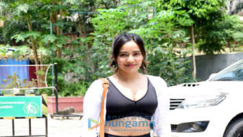 Photos: Neha Sharma spotted outside a gym in Bandra