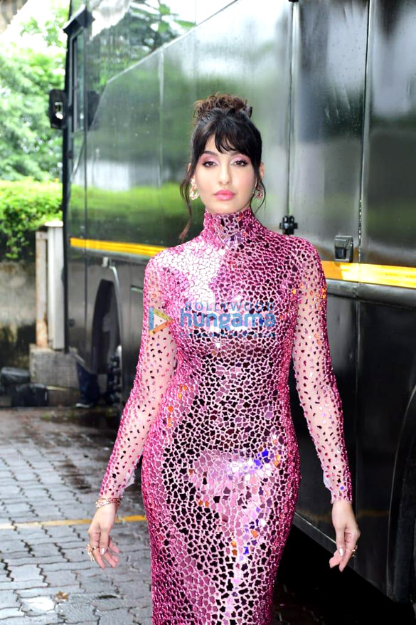 Photos: Nora Fatehi, Madhuri Dixit, Karan Johar, Nia Sharma and Maniesh Paul snapped on the sets of Jhalak Dikhhla Jaa Season 10