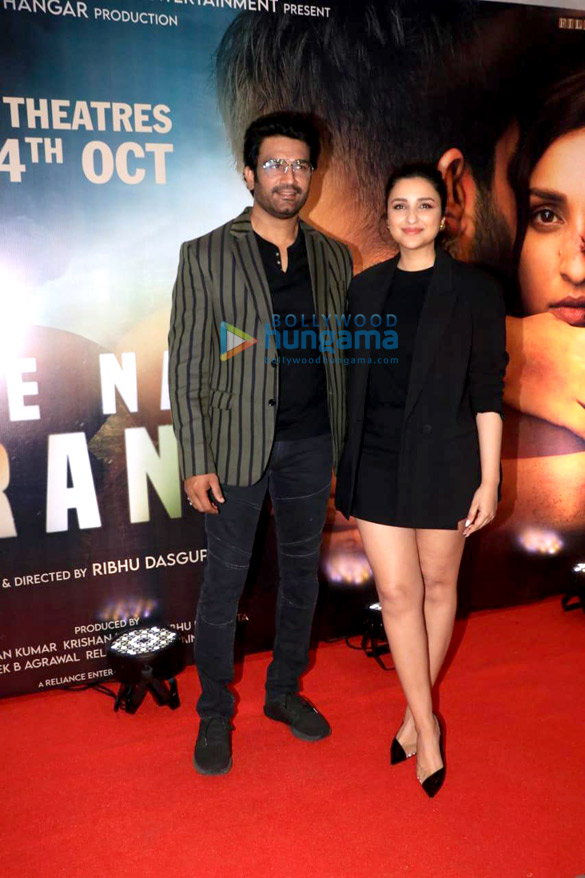 photos parineeti chopra harrdy sandhu and sharad kelkar attend the trailer preview of code name tiranga 1
