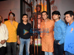 Photos: Randeep Hooda and Anand Pandit snapped visiting a Ganpati pandal