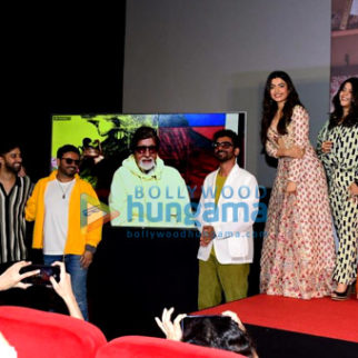 Photos: Rashmika Mandanna, Neena Gupta and others snapped at Goodbye trailer launch in Mumbai