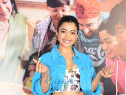 Photos: Rashmika Mandanna snapped at Goodbye promotions