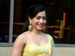 Photos: Rashmika Mandanna spotted during Goodbye promotions at JW Marriott in Juhu