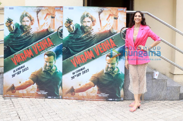 photos saif ali khan bhushan kumar and others snapped at vikram vedha trailer launch 2