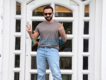 Photos: Saif Ali Khan promotes Vikram Vedha at Taj Lands End, Bandra