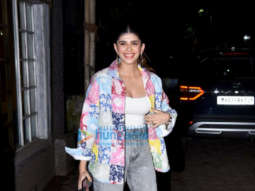 Photos: Sanjana Sanghi snapped attending a play at Prithvi theatre