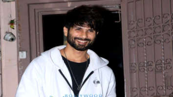 Photos: Shahid Kapoor snapped at a dubbing studio in Bandra