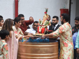 Photos: Shilpa Shetty snapped at Ganesh Visarjan ceremony