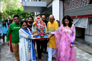 Photos: Sidharth Malhotra, Bhushan Kumar, Divya Khosla Kumar and others snapped at T-Series office for Ganpati Visarjan