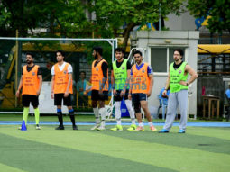 Photos: Tiger Shroff, Ibrahim Ali Khan, Abhishek Bachchan and others snapped at an All-Star football match