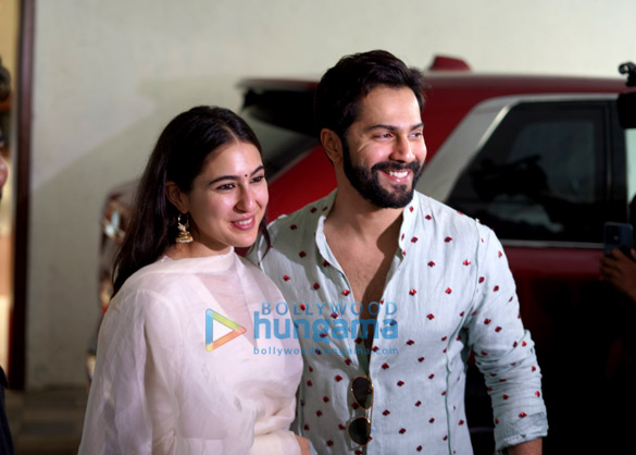 photos varun dhawan sara ali khan sidharth malhotra and others snapped at t series ganpati puja 2