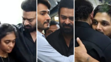 Prabhas breaks down as he assists during last rites of uncle Krishnam Raju; Mahesh Babu, Allu Arjun pay tribute