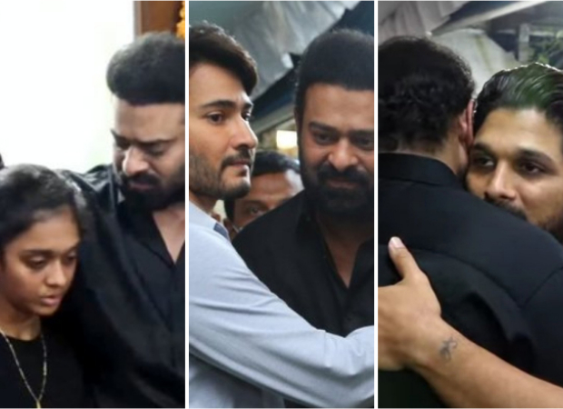 Prabhas breaks down as he assists during last rites of uncle Krishnam Raju; Mahesh Babu, Allu Arjun pay tribute Prabhas breaks down as he assists during last rites of uncle Krishnam Raju; Mahesh Babu, Allu Arjun pay tribute
