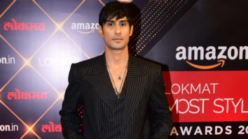Prateik Babbar makes a statement with his outfit at Lokmat Awards
