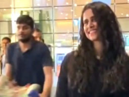 Sai Tamhankar rocks an all-black airport look