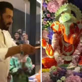 Salman Khan performs aarti at Arpita Khan's residence during Ganesh Chaturthi celebrations, watch video 