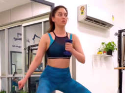 Sandeepa Dhar works hard to burn off the calories
