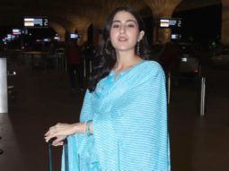 Sara Ali Khan snapped in a desi look at the airport