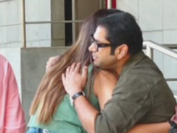 Shreya Dhanwanthary poses along with Sharib Hashmi