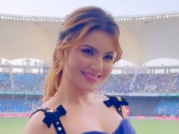 Urvashi Rautela attends the India vs Pakistan match