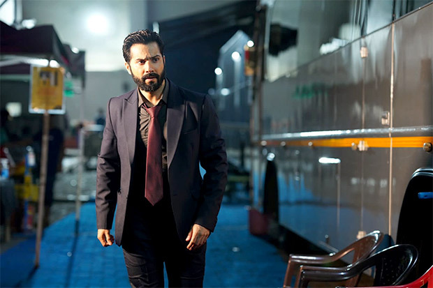 Varun Dhawan suits up for a song shoot for Bhediya; shares candid moments with Amar Kaushik and Ganesh Acharya