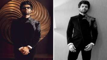 Vijay Deverakonda serves a dapper look in an all-black Gaurav Gupta ensemble at SIIMA awards 2022
