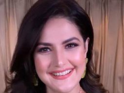 Zareen Khan looks dazzling in pink sequin outfit