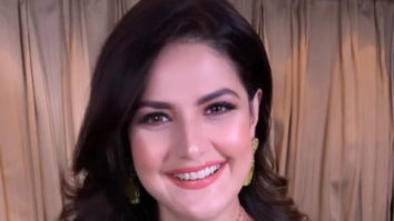 Zareen Khan looks dazzling in pink sequin outfit