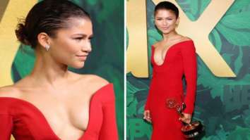 Zendaya is a sight to behold in a Valentino plunging red gown at Emmys After-Party