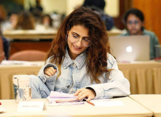 Fatima Sana Shaikh starts prep to play Indira Gandhi in Vicky Kaushal starrer Sam Bahadur; shares BTS pics