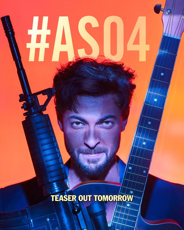 Aayush Sharma announces AS04 with an intriguing poster flaunting his swag and style
