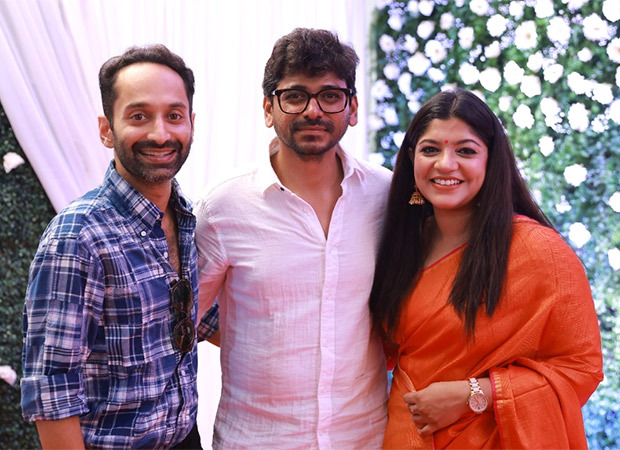 After announcing Dhoomam, Hombale Films share mahurat photos with lead cast Fahadh Faasil and Aparna Balamurali