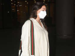 Alia Bhatt looks graceful as she walks out of the airport