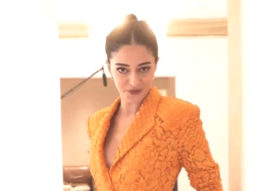 Ananya Panday looks cheerful and bubbly in her bright outfit