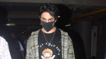 Aryan Khan snapped at the airport in casual outfit