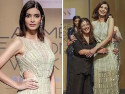 Diana Penty makes jaws drop in an embellished sequin dress as she walks the ramp at The FDCI x Lakmé Fashion Week for designer Pallavi Mohan